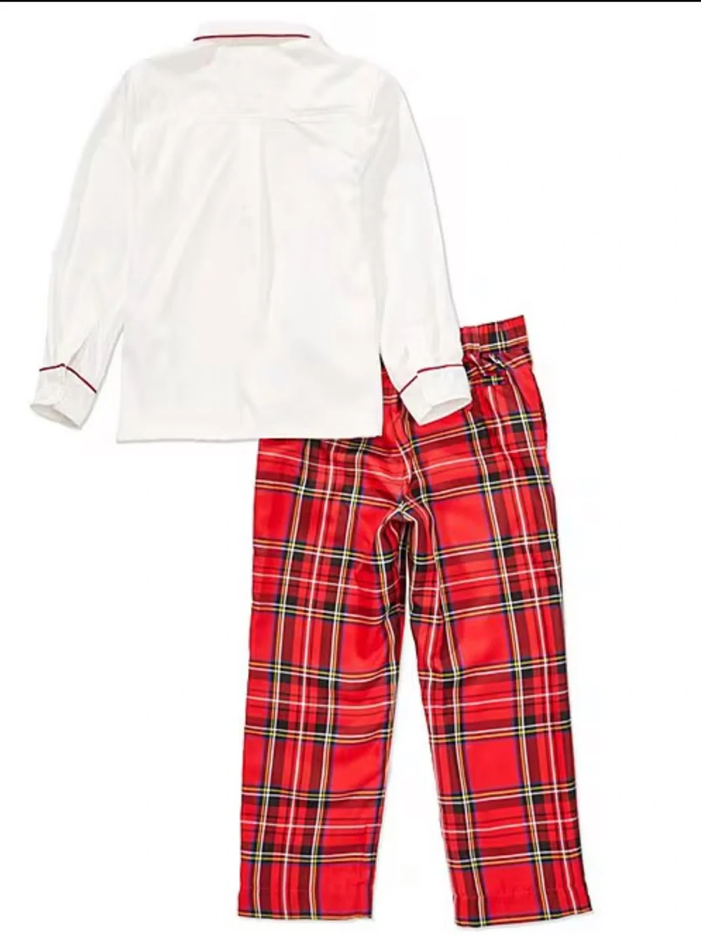 Edgehill Collection x The Broke Brooke Little Boys Charlie Plaid Pants Set 3T